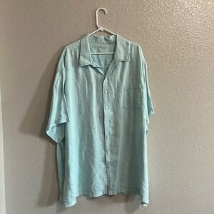 Caribbean Brand Men's Hawaiian Camp Shirt